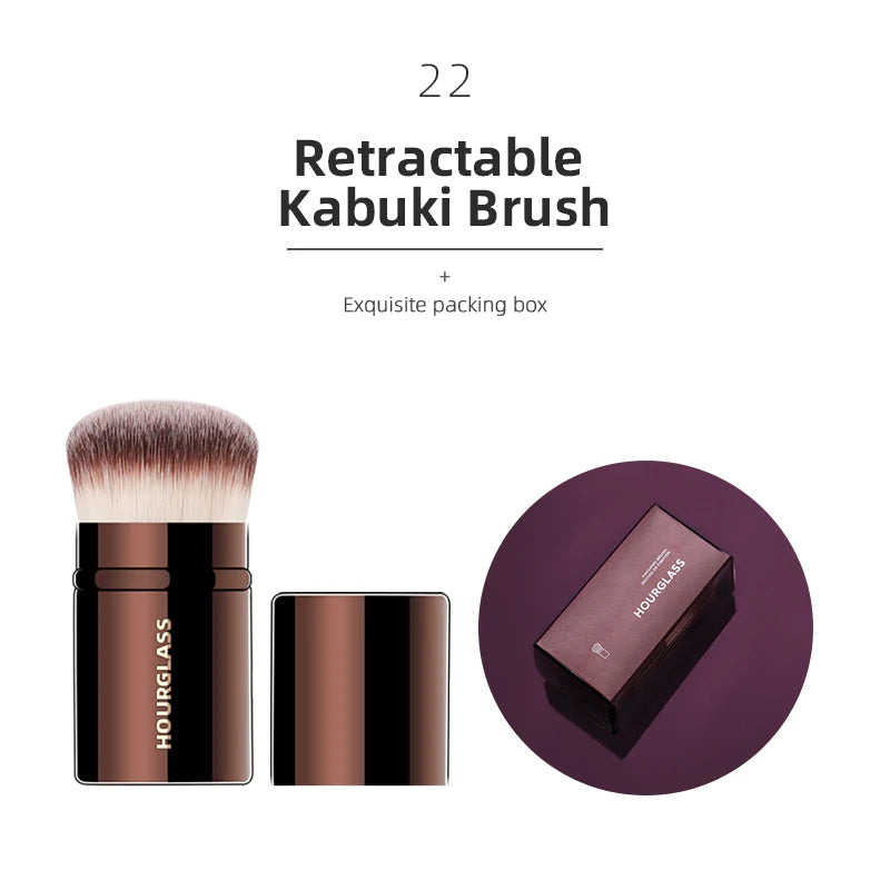 Hourglass pinceaux de maquillage
