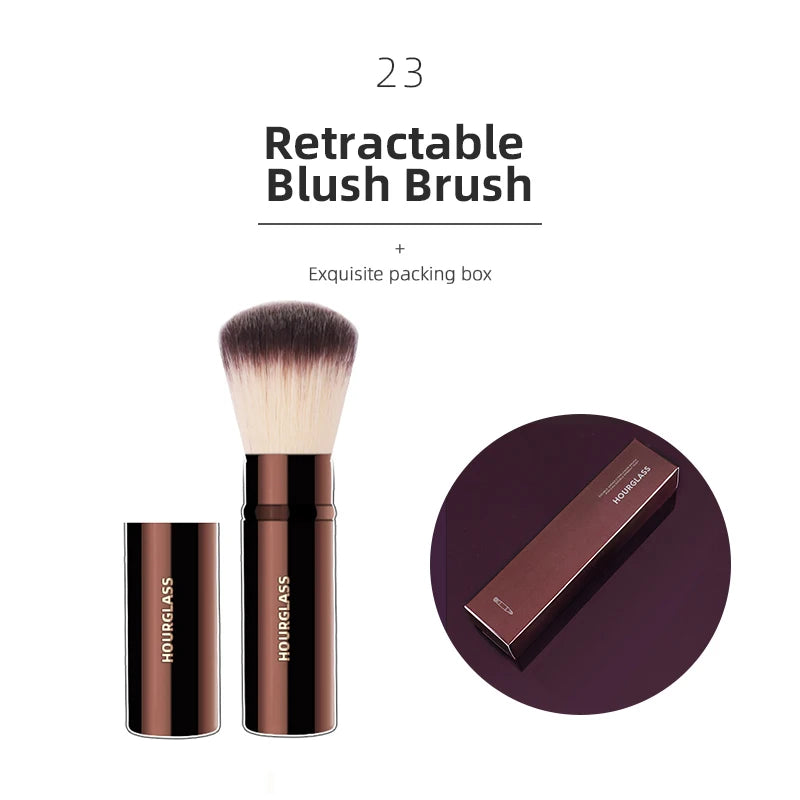 Hourglass pinceaux de maquillage