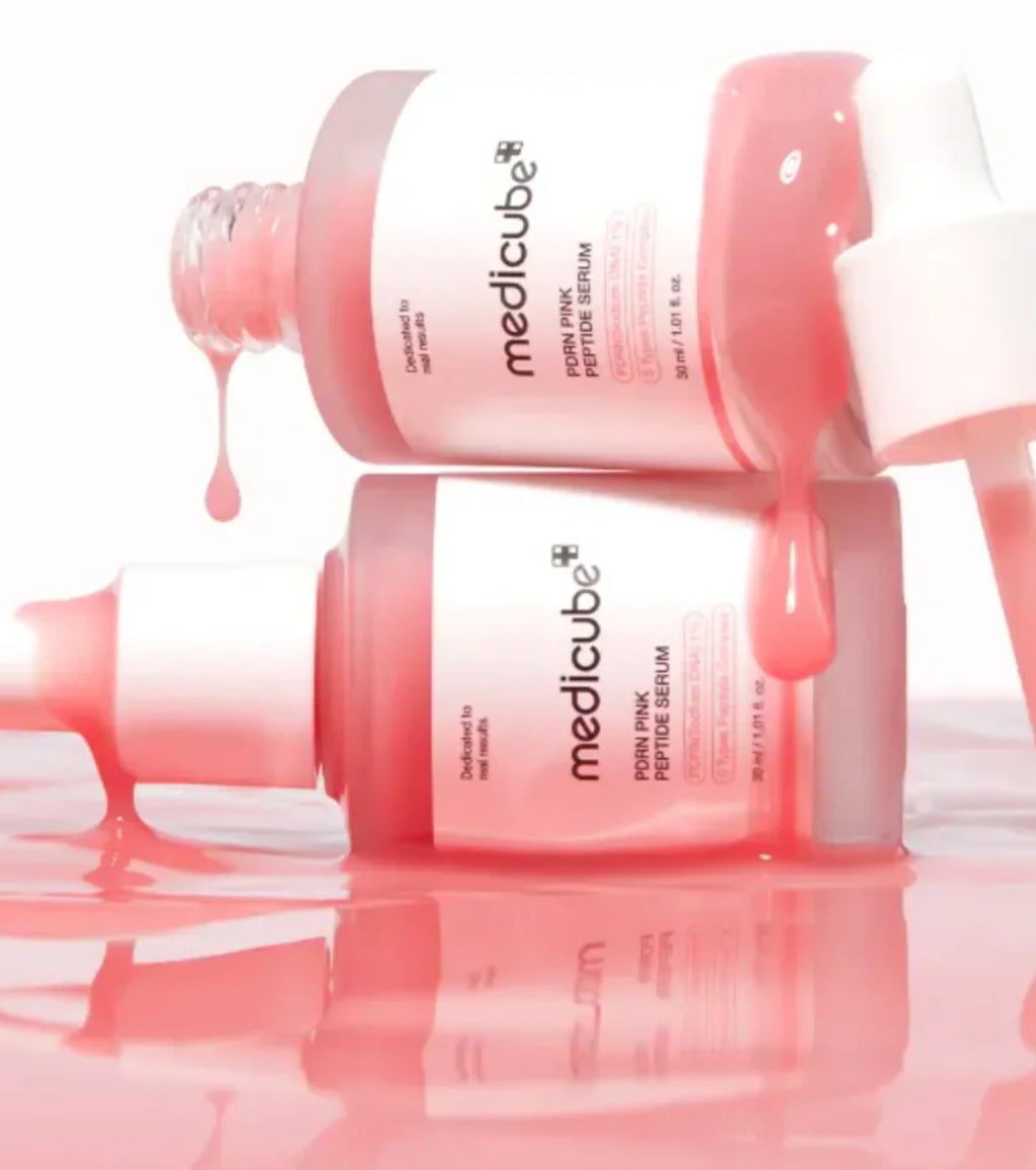 Medicube Salmon DNA PDRN Pink Peptide Serum, Serum Texture, Complex Repair Ingredients, Lifting & Firming, K-Beauty, Korean Makeup